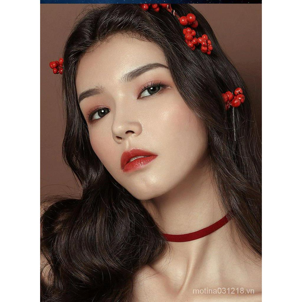 Son Môi Dưỡng Ẩm Lâu Trôi Không Phai Màu Trang Điểm Dự Tiệc