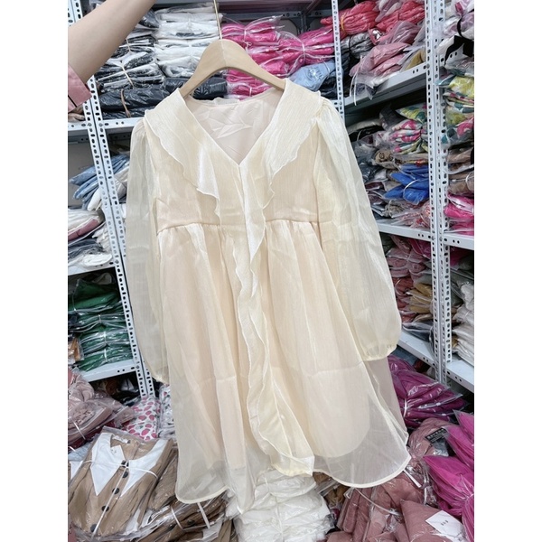 Váy Babydoll Xước Tơ Loại 1 2 Màu Siêu Xinh Có Ảnh Thật Kèm Video | BigBuy360 - bigbuy360.vn