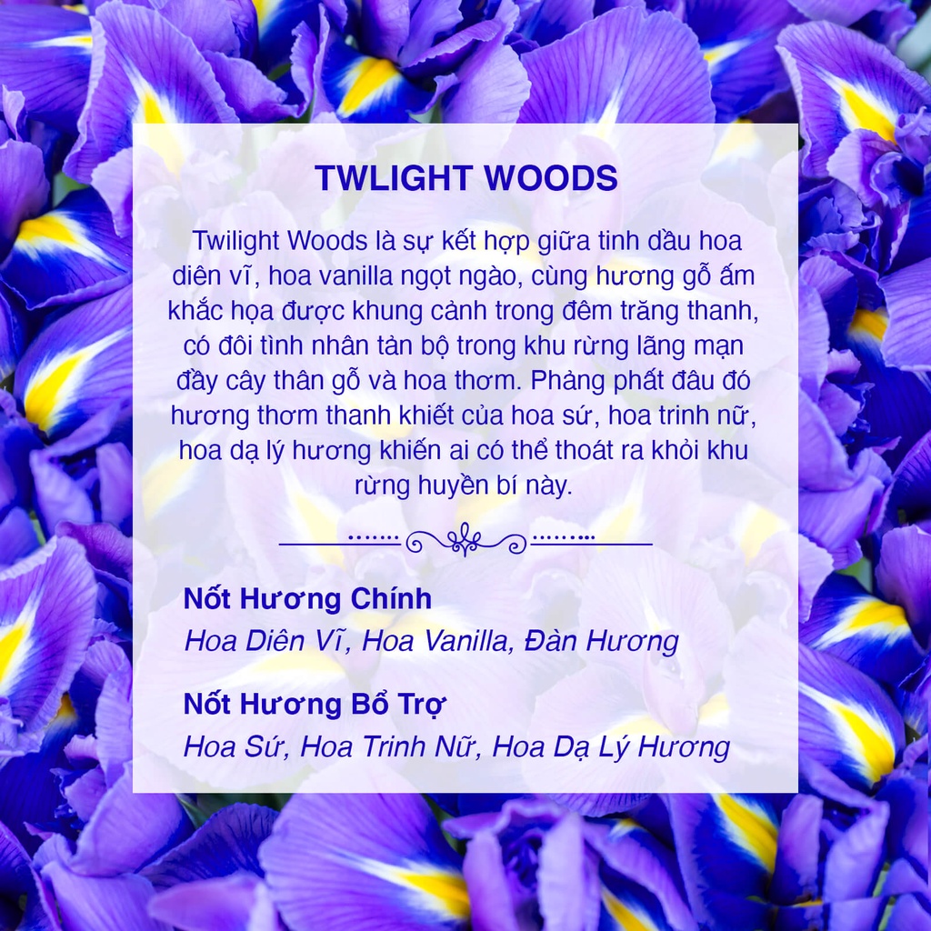 Tinh Dầu Thơm Nomad xông thơm phòng, khử mùi, làm nến thơm - Twilight Woods