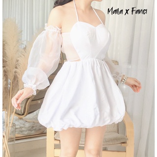 Đầm nơ công chúa Maila - D021121