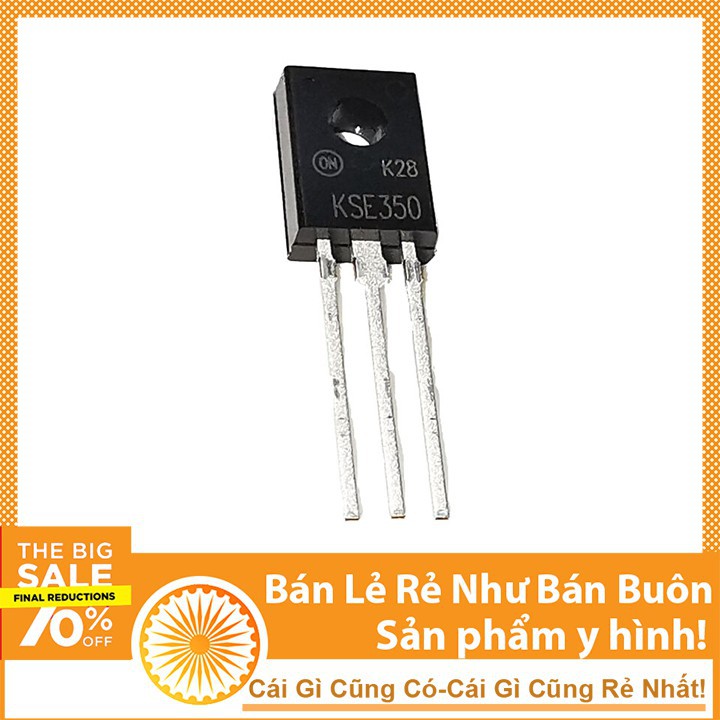 Linh Kiện Transistor KSE350 TO-126 300V 0.5A PNP