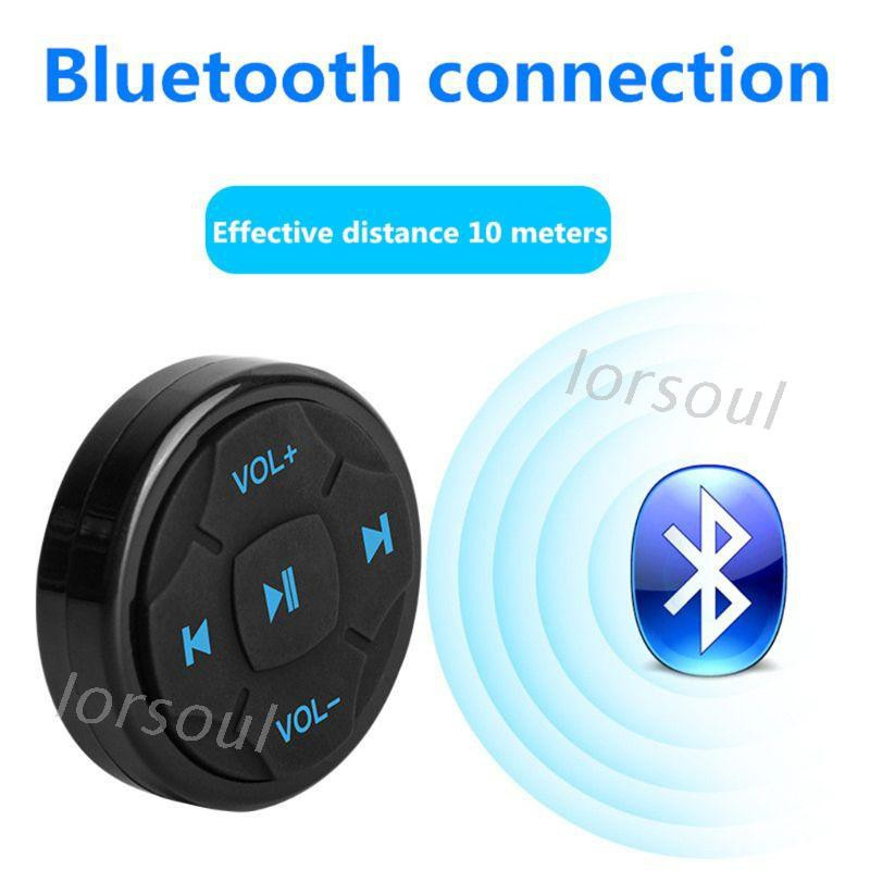 Điều khiển không dây kết nối Bluetooth gắn vô lăng cho xe ô tô case airpod pro