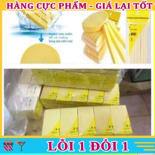 Bông mút nén bọt biển CHIVEY Nhật Bản, bông mút rửa mặt sạch bụi bẩn - LDstore