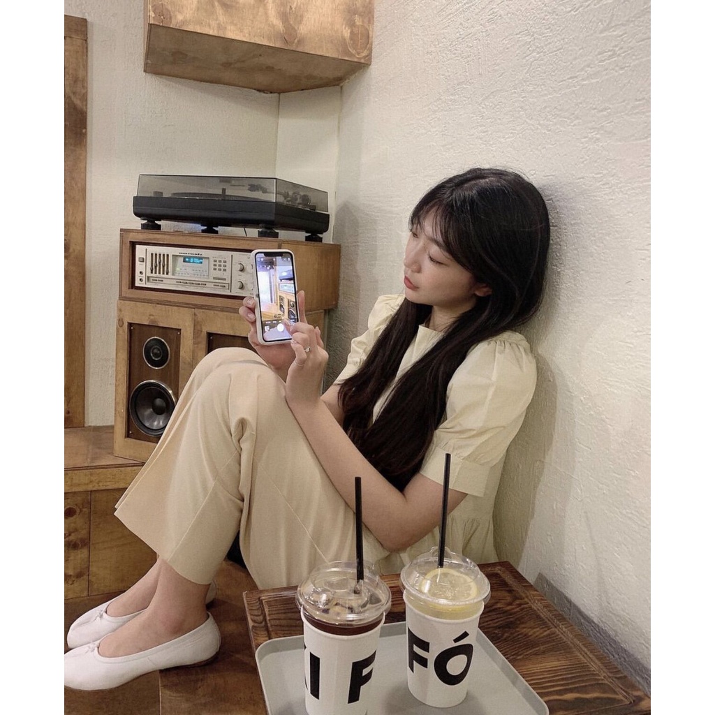 SUXI Áo nữ tay ngắn có dây buộc thời trang quyến rũ