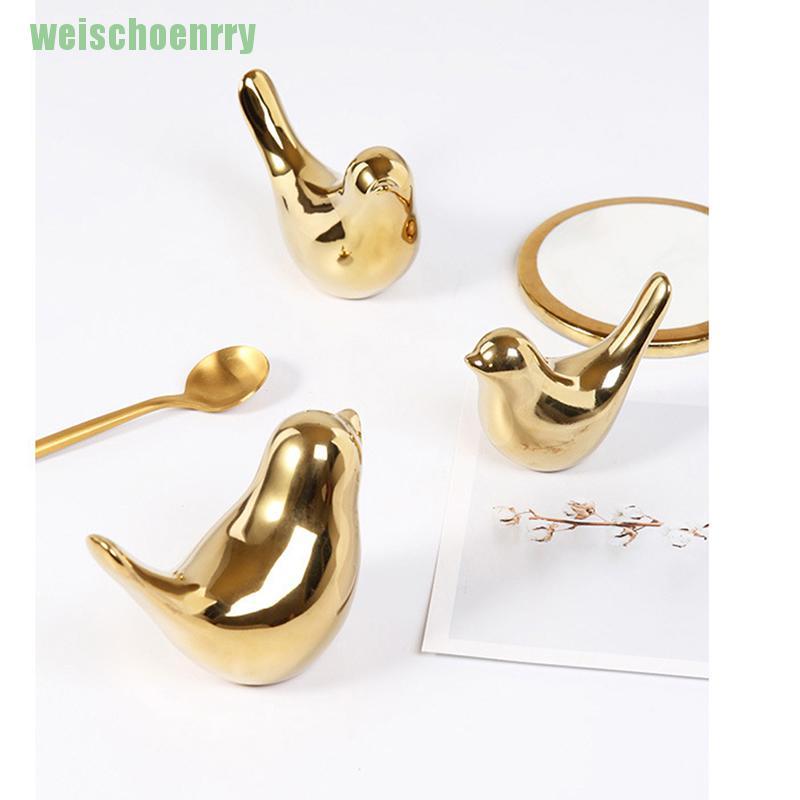 ■Tượng Gốm Hình Chim Vàng Điêu Khắc Độc Đáo