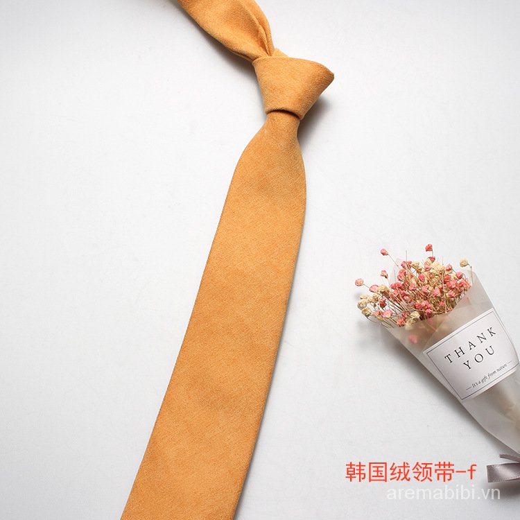 Cà vạt bản rộng 7cm màu sắc thời trang