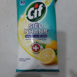 Combo 5 túi khăn ướt lâu vật dụng nhà bếp