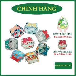 Bỉm Tã vải BabyCute Siêu chống tràn (gồm 1 vỏ + 1 lót) size cho bé từ 5kg-25kg, mặc ngày và đêm
