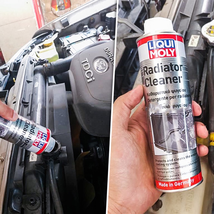 Vệ sinh két nước làm mát Liqui Moly Radiator Cleaner 300ml