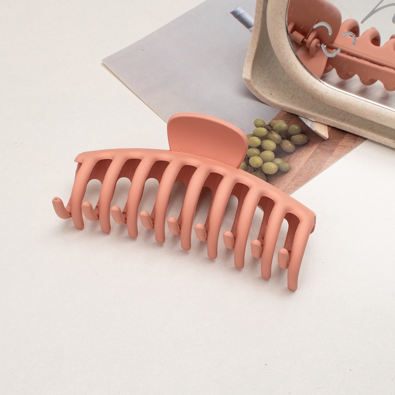 Kẹp tóc Haimeikang cỡ lớn màu sắc đơn giản phong cách Hàn Quốc cho nữ