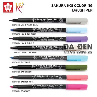 [DA ĐEN - QUẬN 3] Bút Cọ Màu Nước SAKURA KOI BRUSH PENS - (List 3 | 6)