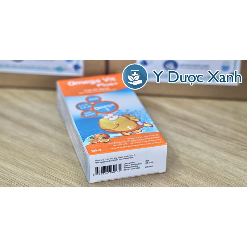 Mua  OMEGA VIT PLUS 100ml, Siro Omega 3 cho bé - Y Dược Xanh