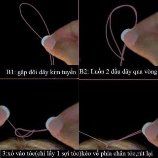 100 sợi Kim tuyến nối tóc