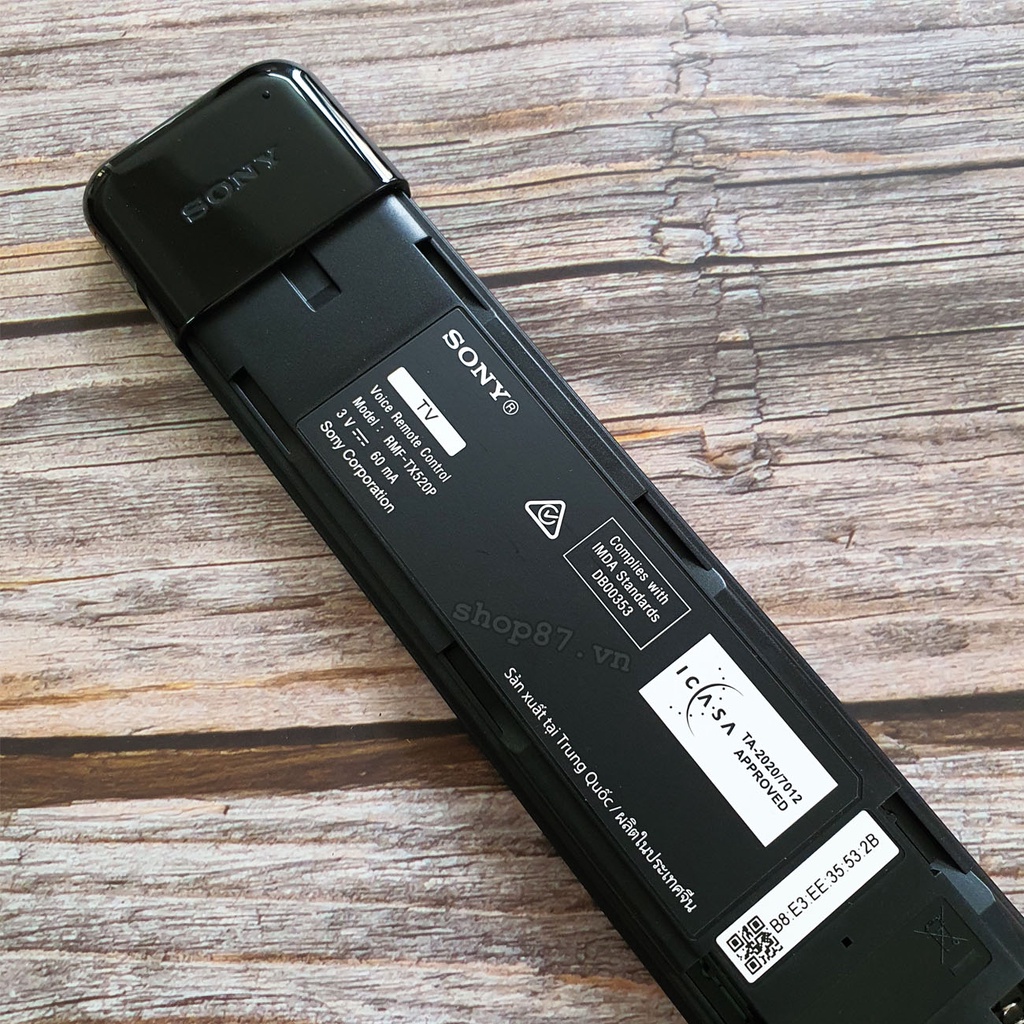 Điều khiển tv Sony RMF-TX520P chính hãng giọng nói