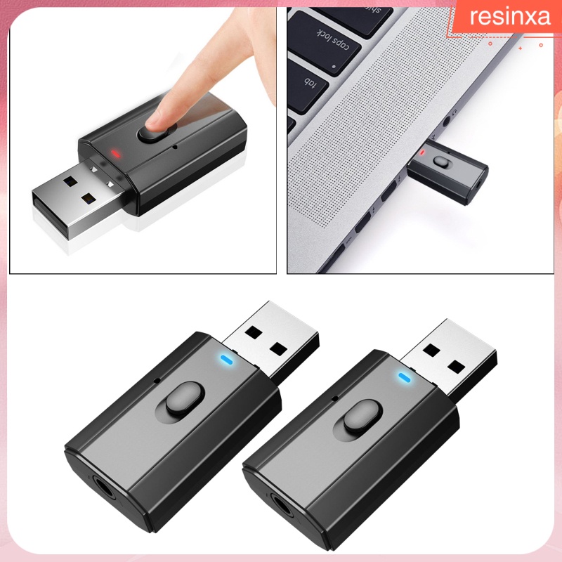 Set 2 Bộ Thu Phát Âm Thanh Usb 5.0 Cho Tv / Pc / Xe Hơi | BigBuy360 - bigbuy360.vn