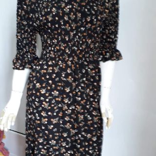 Đầm lụa tay cánh tiên