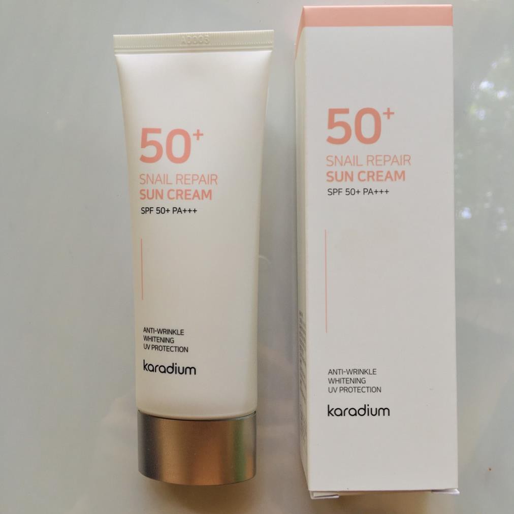 Kem chống nắng Karadium Snail Repair Sun Cream SPF 50 PA+++70