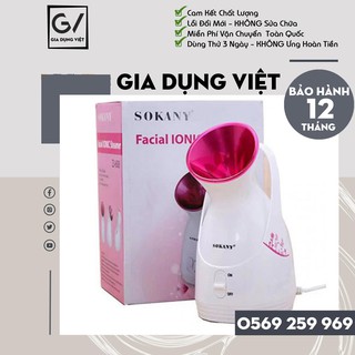 [Hàng Nội Địa] Máy xông hơi mặt Sokany chính hãng, máy xông mặt Sokany Chính Hãng - BH 12 tháng