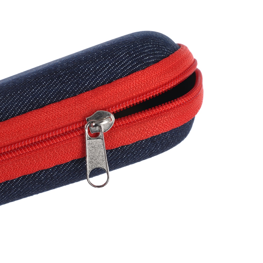 Hộp Đựng Bảo Vệ Mắt Kính Bằng Vải Denim Nhiều Màu Thời Trang