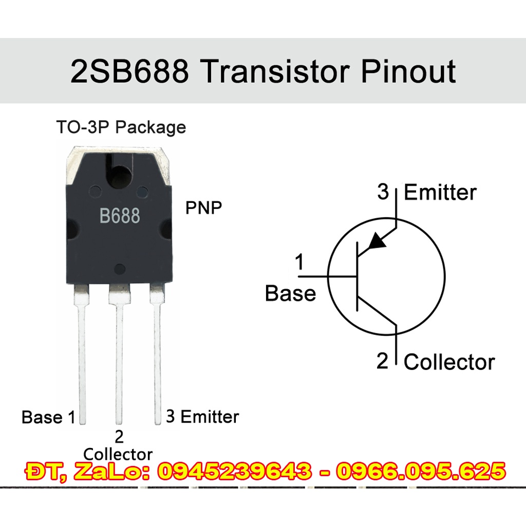 Cặp sò công suất âm thanh A1141 C2681 2SA1141 2SC2681 B688 D718 2SB688 2SD718 tháo máy