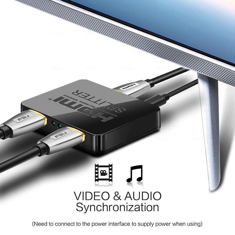 Bộ Chia Cổng Hdmi 1 Cổng 2 Out 1080p 4k 1x2 3d 4k Hdmi | BigBuy360 - bigbuy360.vn