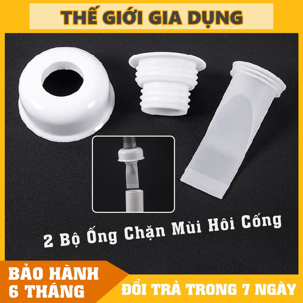 2 Bộ Ống Chặn Mùi Hôi Cống FREESHIP Chống hôi cống