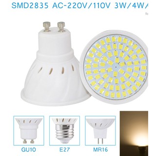 ( THANH LÝ SỐC H 1 )Đèn LED GU10  3W  2835 SMD 36 bóng  220V
