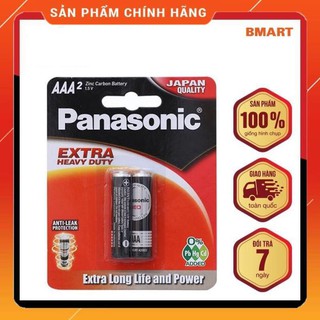 [FreeShip]  Bộ 4 Viên Pin AAA Panasonic Heavy Dusty Cao Cấp - Bmart Huy Anh