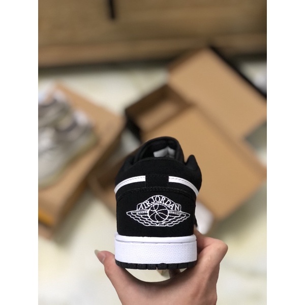 [Xả Dich] Giày JORDAN 1  low Panda màu đen trắng cổ thấp,kiểu dáng JD1 Low hot trend,chạy bộ,tập gym,đi học | BigBuy360 - bigbuy360.vn