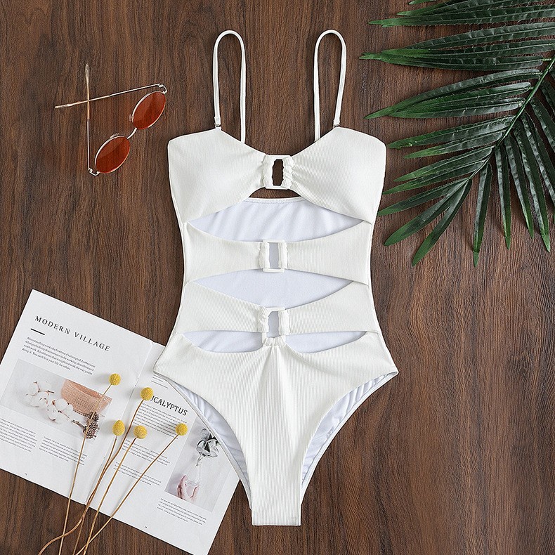 Đồ Bơi Một Mảnh Họa Tiết Kẻ Sọc Nhiều Màu Sắc Phong Cách Âu Mỹ Mới Cho Nữ