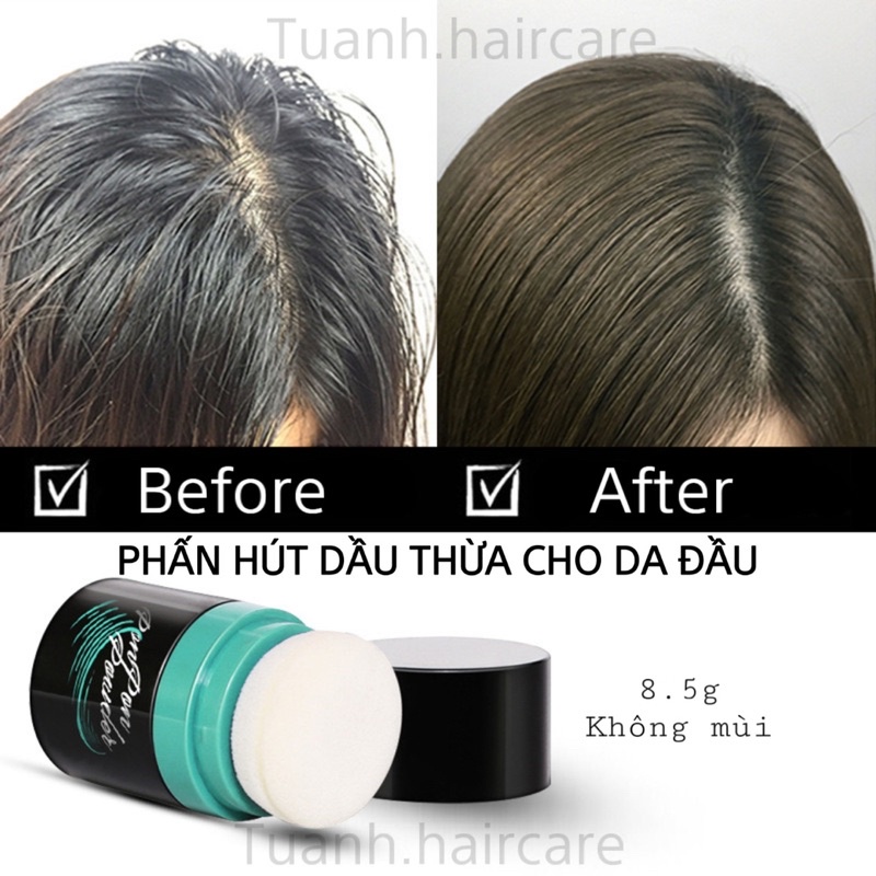 PHẤN HÚT DẦU THỪA CHO DA ĐẦU 8.5g KHÔNG MÙI