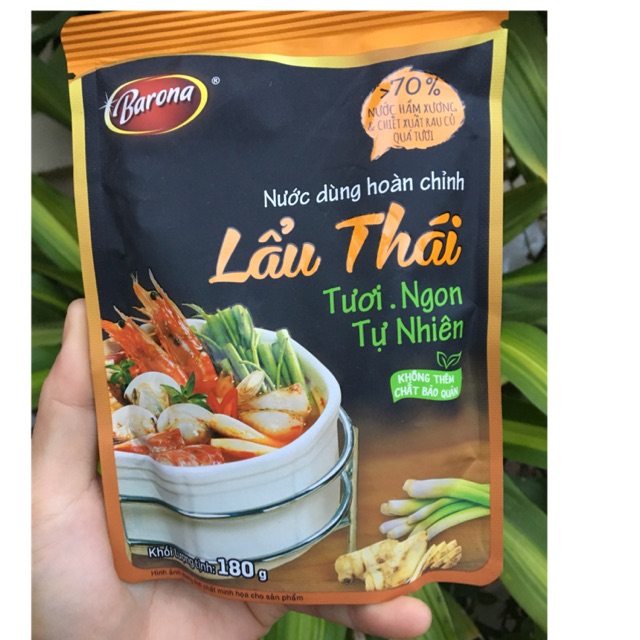 Nước dùng lẩu Thái hoàn chỉnh 180gr
