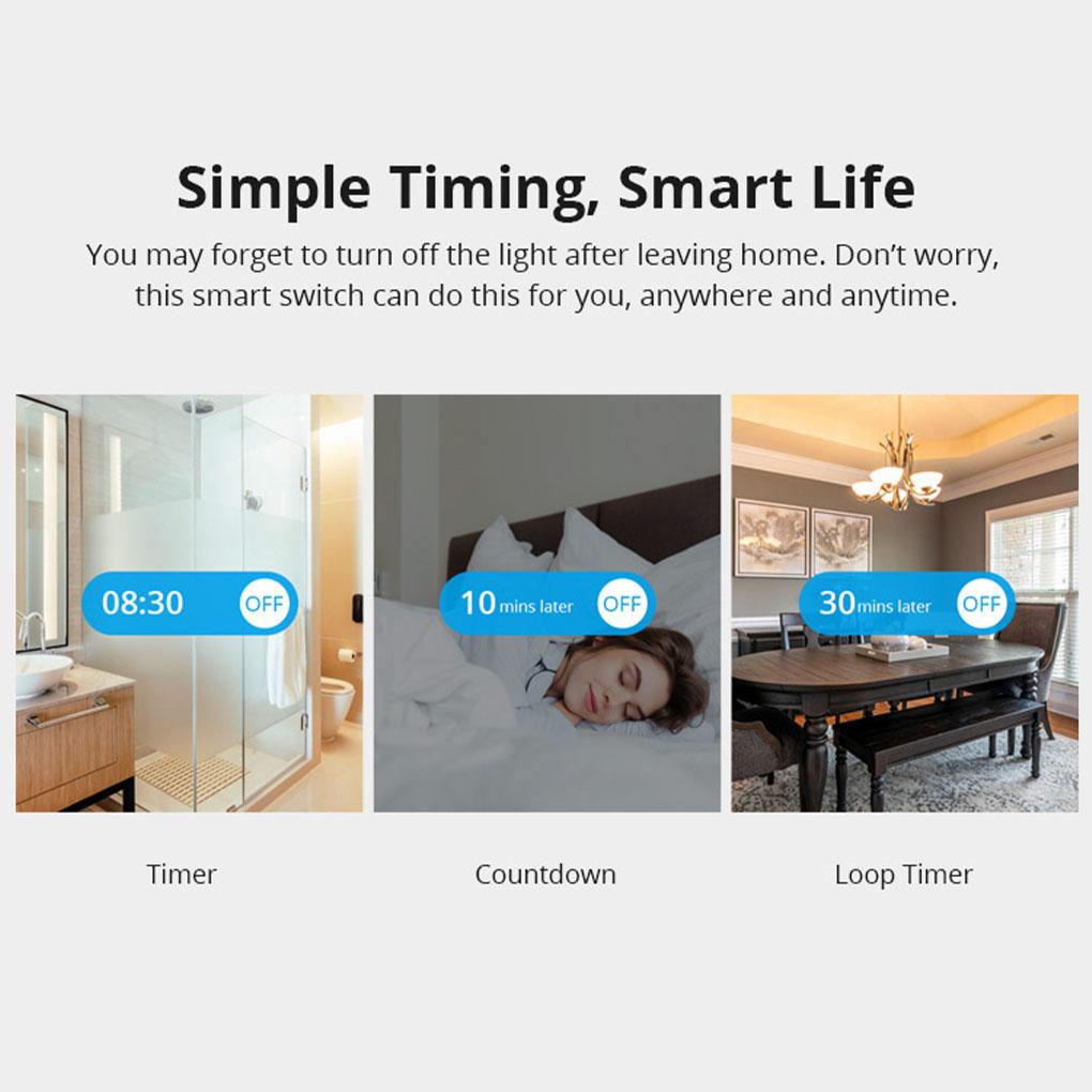 Công Tắc Đèn Hai Chiều Sonoff ZBMINI Zigbee WiFi Không Dây Thông Minh