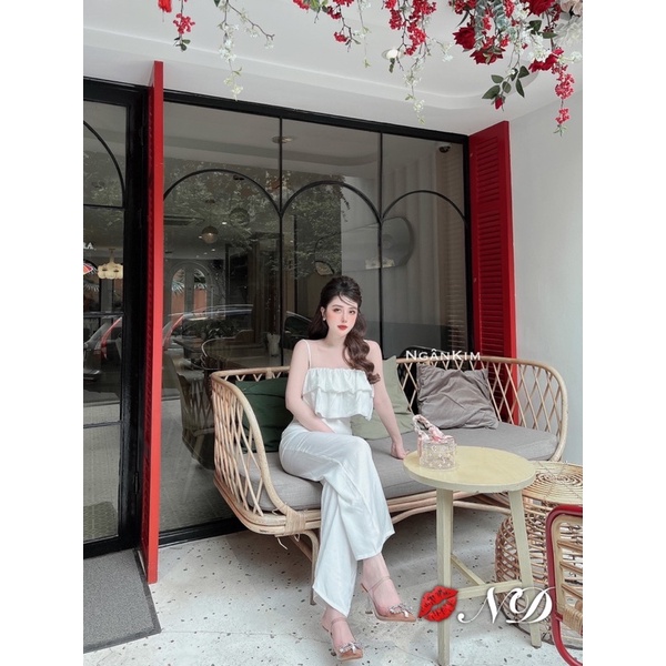 Set bèo tầng 2 dây về 3 màu