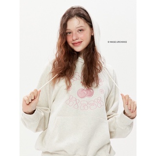 [ SẴN ] hoodie Kirsh doodle cherry ( kèm video và ảnh thật )