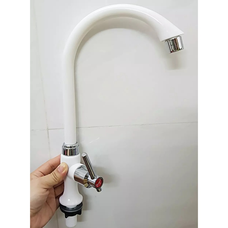 Vòi rửa chén bát nhựa,1 đường nước lạnh CL668