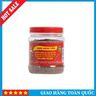 Muối hồng tiêu dưỡng sinh phú quốc 250gr | muối tiêu_đặc sản pq muối hồng tiêu