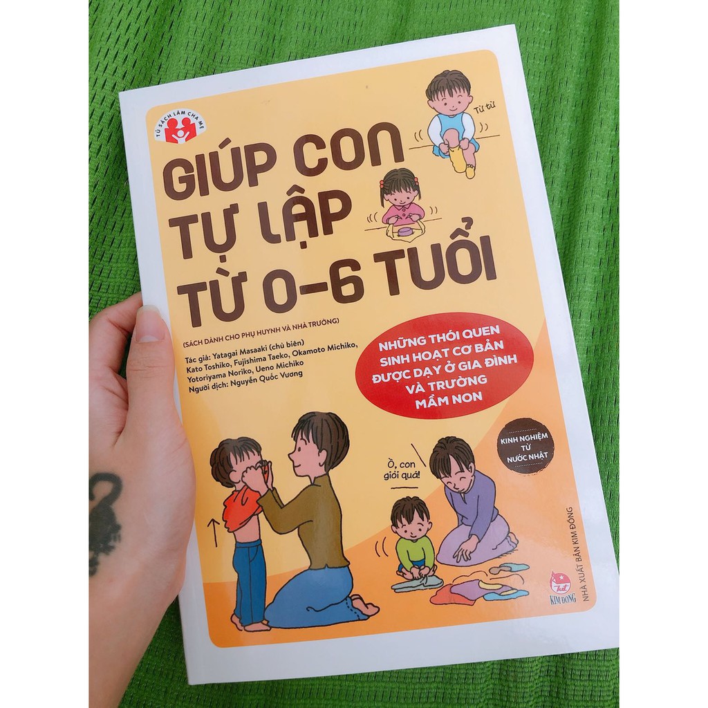 Sách - Giúp Con Tự Lập Từ 0-6 Tuổi