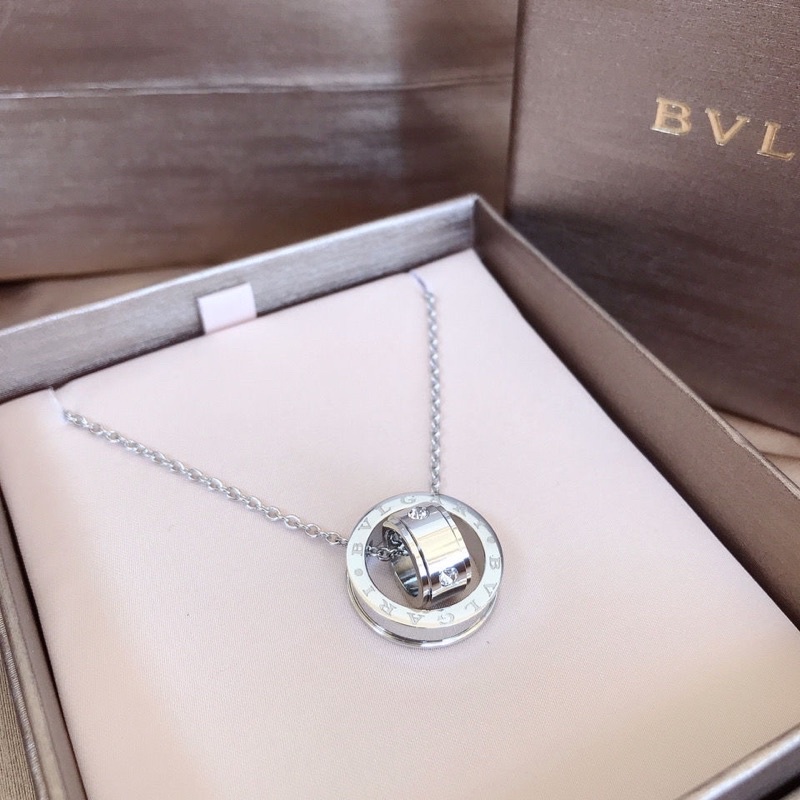 Ảnh thật Dây chuyển .BVLGARI. 1:1 full bill full box