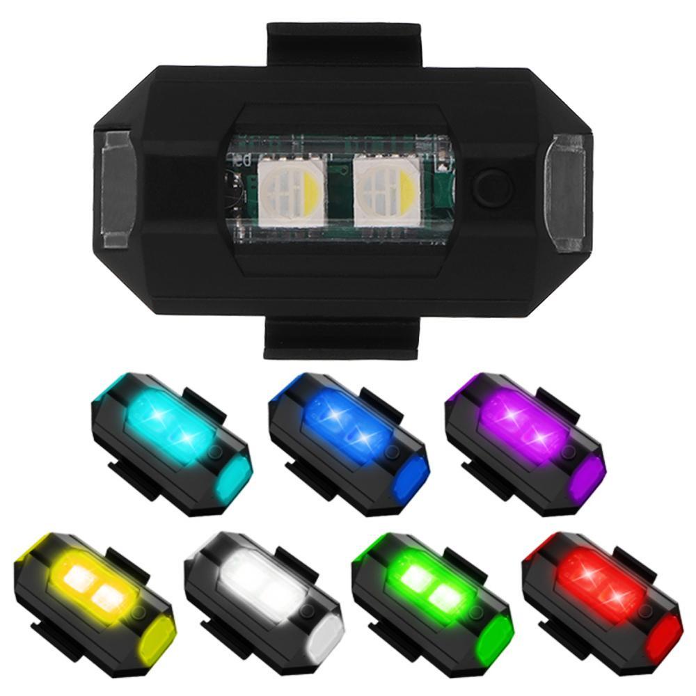 Đèn Led Nhấp Nháy Cảnh Báo Điều Khiển Từ Xa Cho Xe Mô Tô