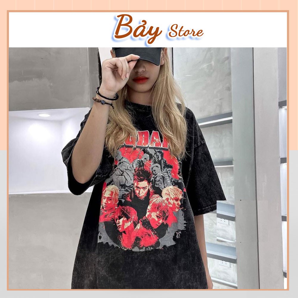 🌸 Phông form rộng in hình cá tính nam nữ Ulzzang HOT 🌸