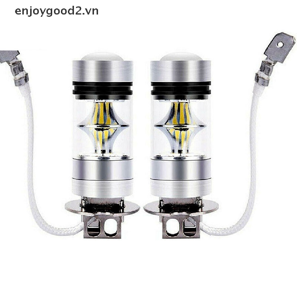 Bóng Đèn LED Chống Sương Mù 100w H3 12 / 24V Chất Lượng Cao
