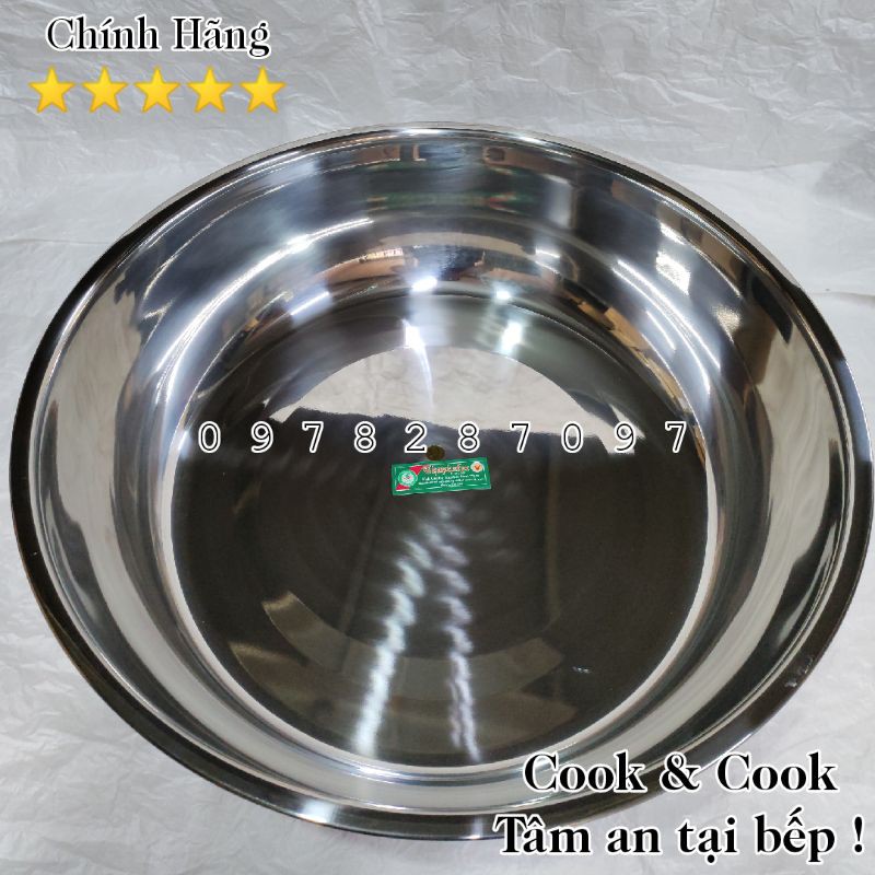 [Chính Hãng] Chậu inox 304 thau inox 304 Thaphafac size 60, 64 cm