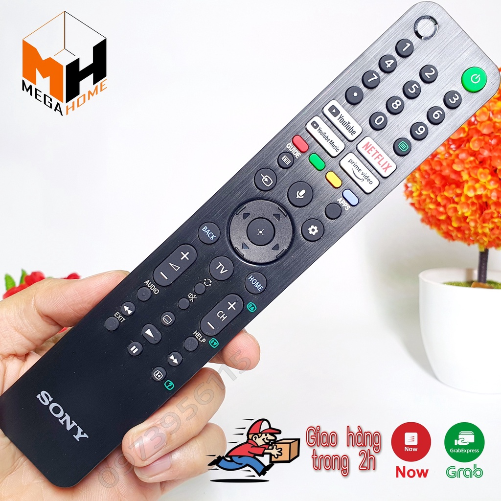 Điều khiển tivi sony giọng nói RMF-TX520  remote giọng nói tivi sony TX520 phím mềm bảo hành 1 đổi 1 30 ngày