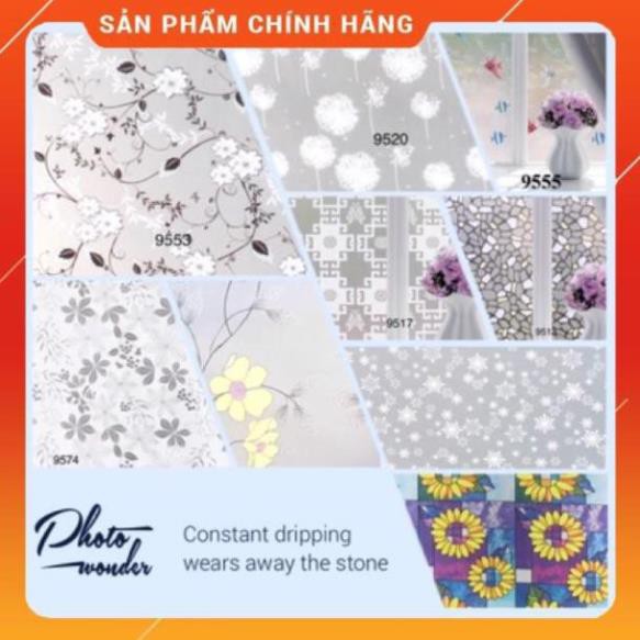 [ Bán Chạy ] combo 3 m giấy dán kính 3d (chọn màu ghi mã ở phần chú yếu ah khổ 90cm*3m)