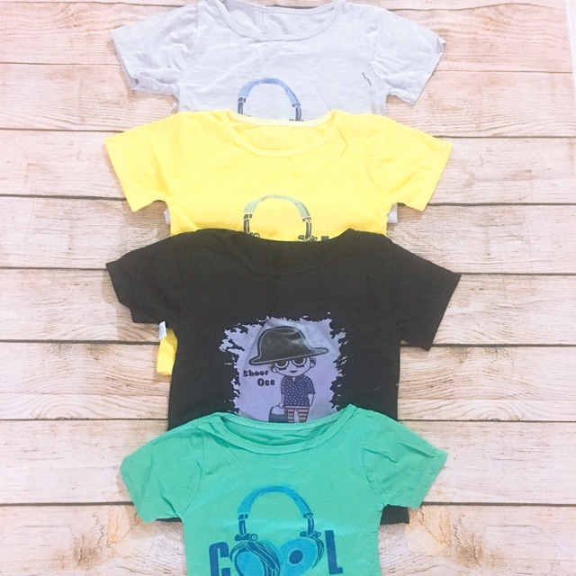 Combo 100 áo cộc cotton 4c