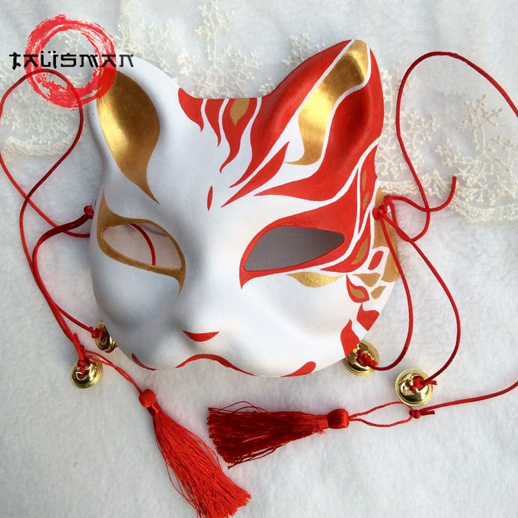  Mặt nạ mèo vẽ_01(Mask fox_cosplay)-o22  Ocàng mua càng rẻ