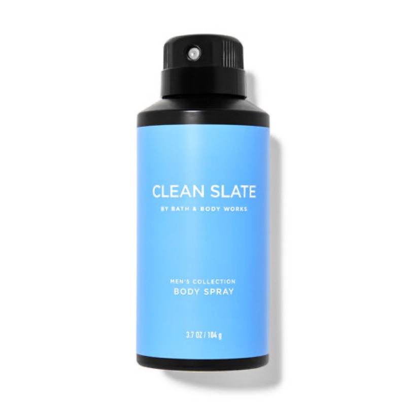 Xịt Thơm Nam Bath &amp; Body Works - Clean Slate (104g)