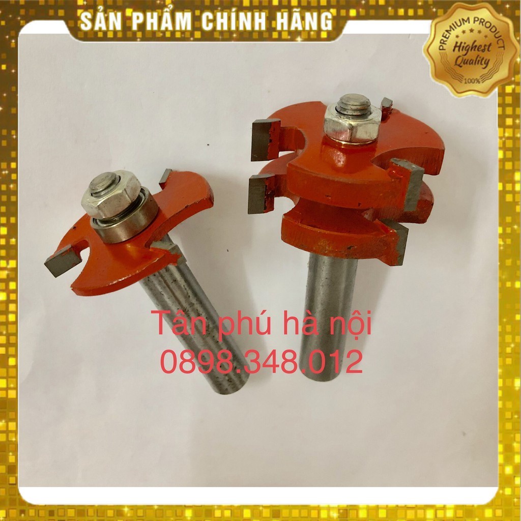 MŨI PHAY GHÉP GỖ VUÔNG 3 CÁNH CAO CẤP