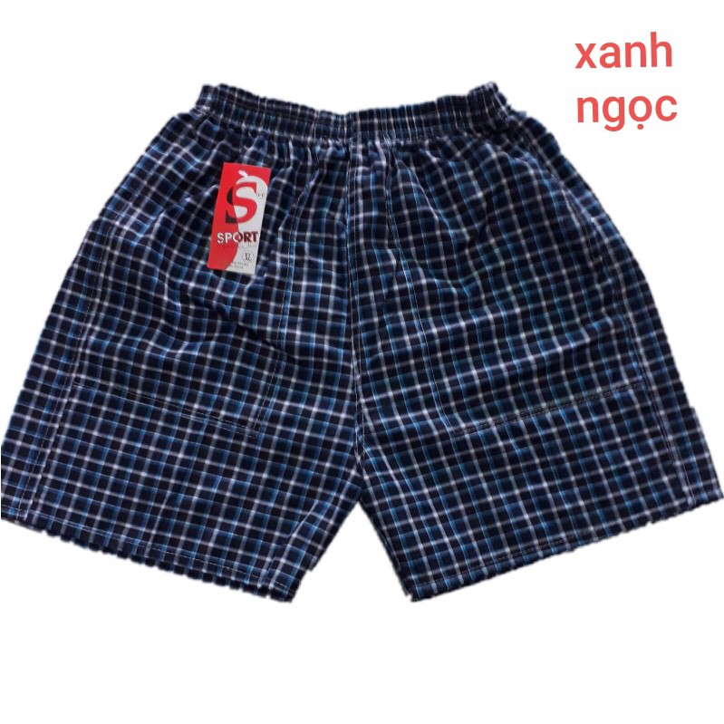 Combo 5 quần đùi nam vải kate dưới 88kg màu ngẫu nhiên